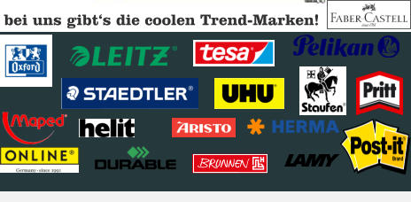 bei uns gibt‘s die coolen Trend-Marken!