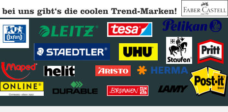 bei uns gibt‘s die coolen Trend-Marken!